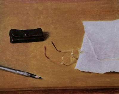 Still-Life with Two Sheets of Paper